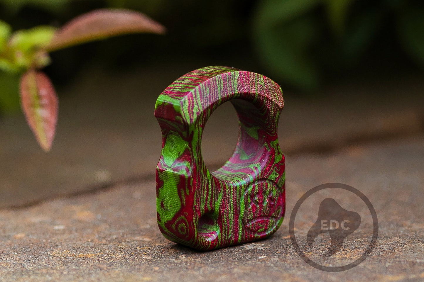 Jalapeno cheap micarta single brass knuckles SFK 01 _ 6