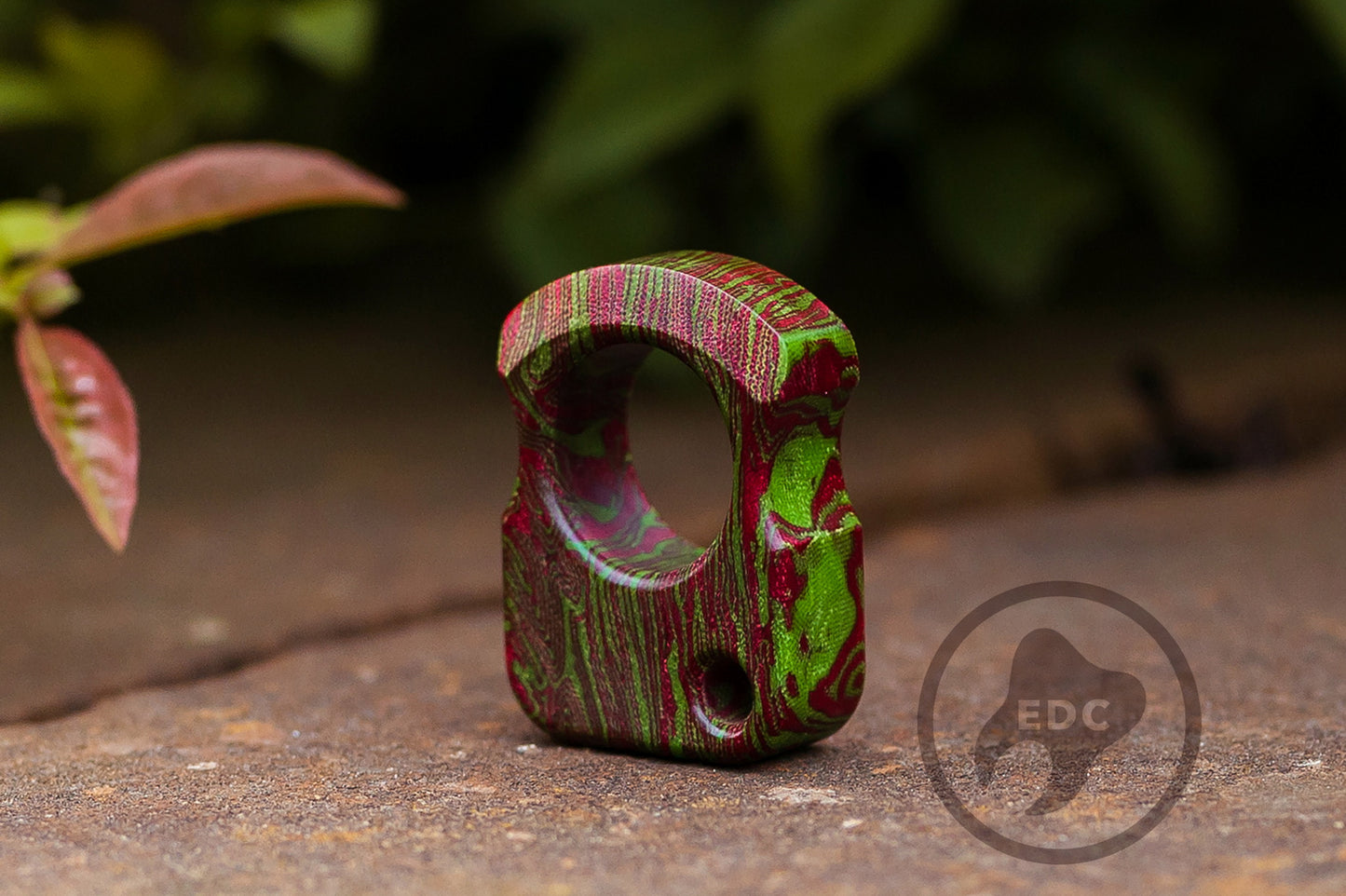 Jalapeno cheap micarta single brass knuckles SFK 01 _ 7