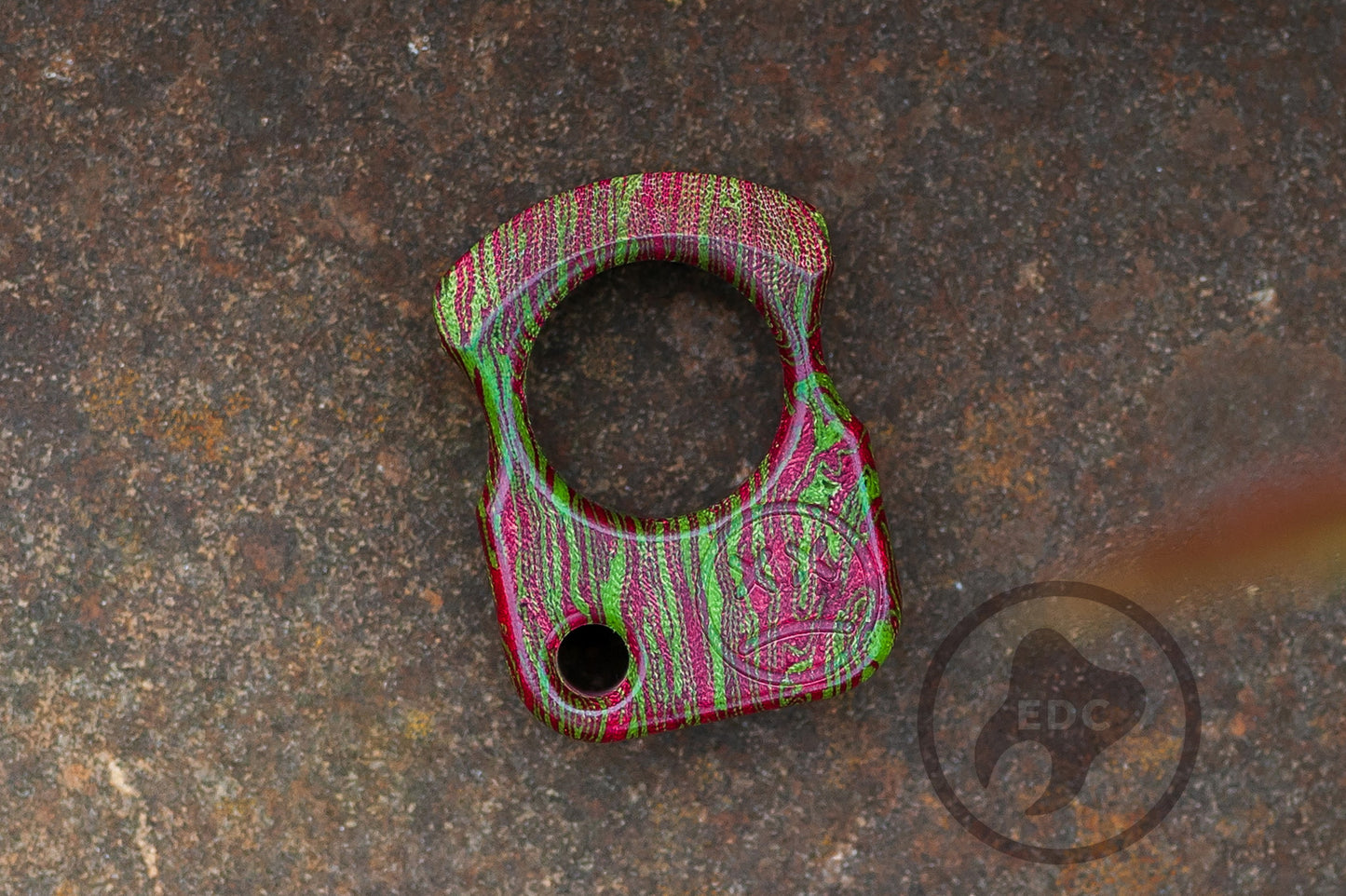 Jalapeno cheap micarta single brass knuckles SFK 01 _ 8