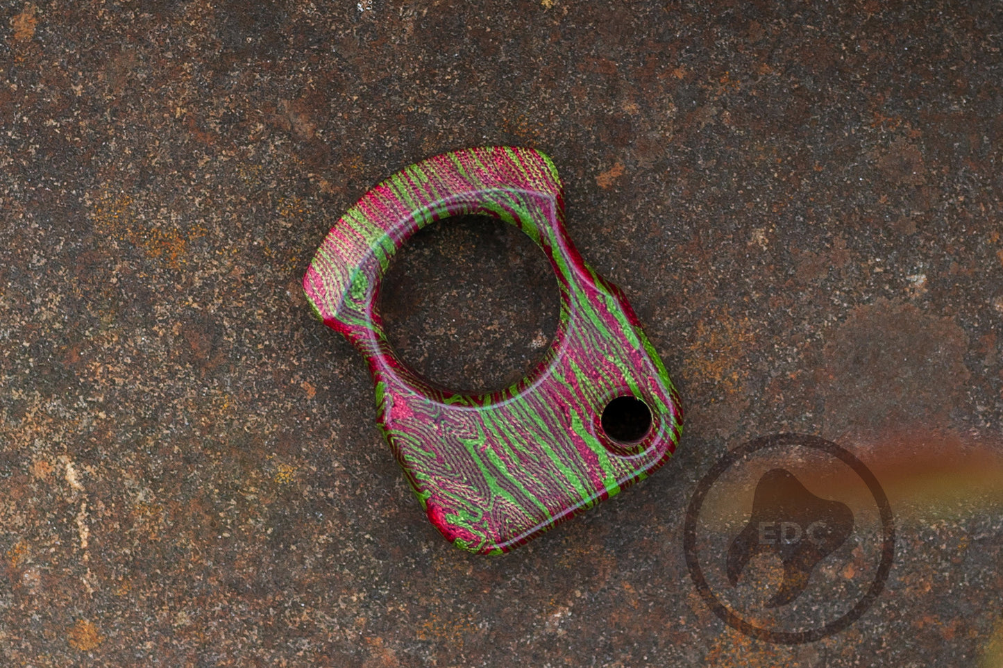 Jalapeno cheap micarta single brass knuckles SFK 01 _ 9