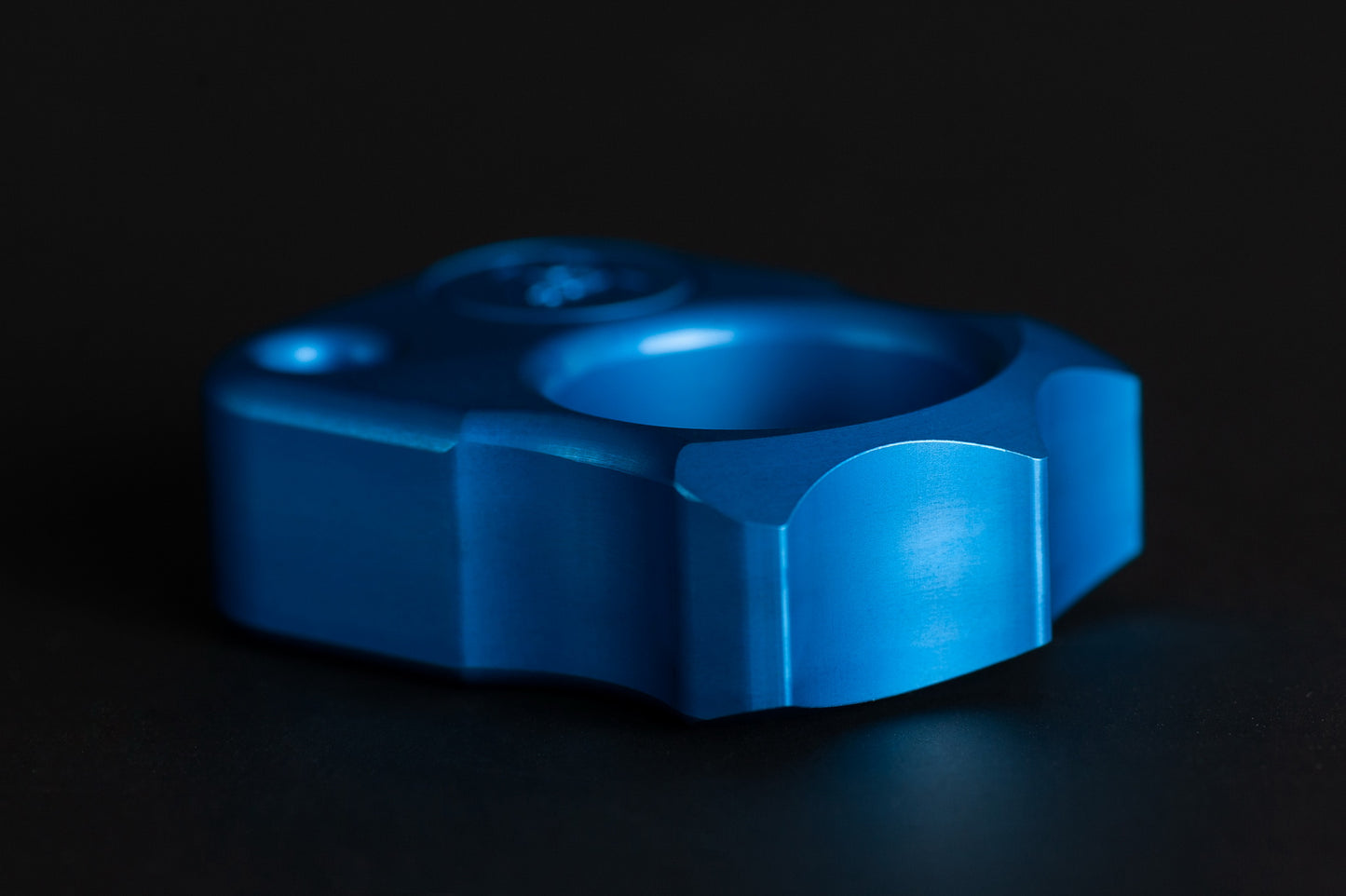 Blue cool aluminum one finger edc knuck SFK 03 _ 7