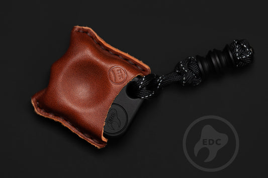 EDC Pouch Brown Leather for Knuck SFK 03