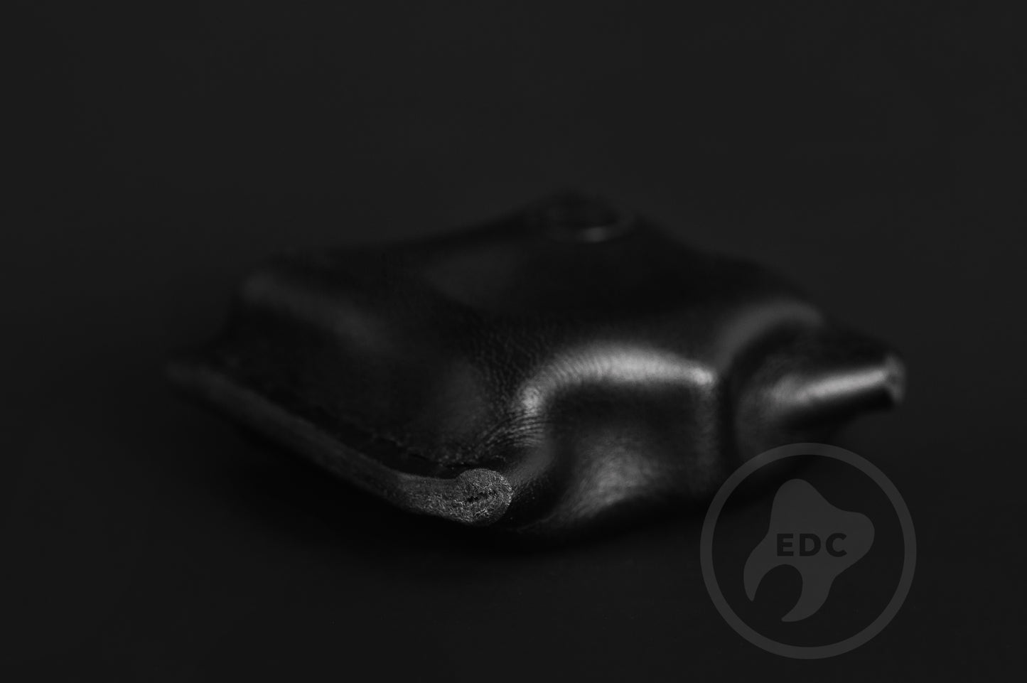 Black leather EDC Pouch for Knuck SFK 03 _ 4