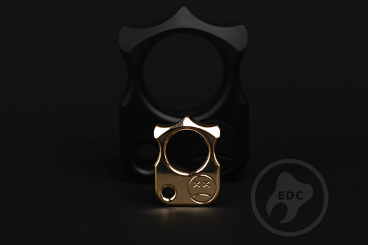 Pendant For Men EDC Knuck SFK 03 Polished Brass