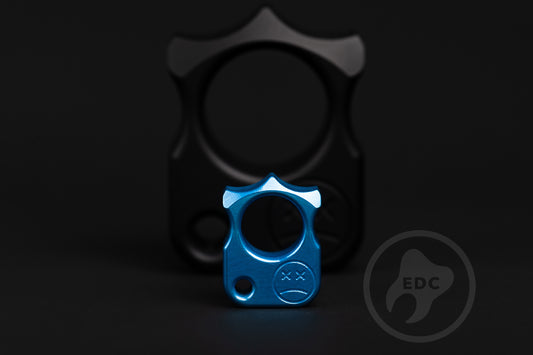Necklace Men's EDC Knuck SFK 03 Blue Anodizing Type 2