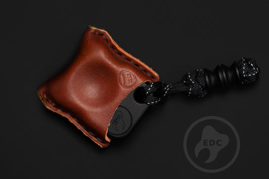 EDC Pouch Brown Leather for Knuck SFK 02
