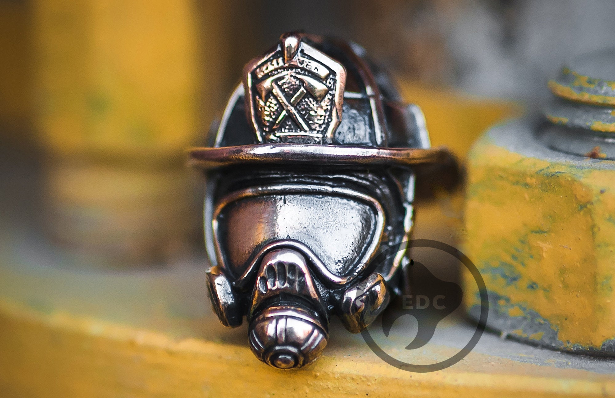 Stormtrooper Soldier Helmet Knife Beads Brass EDC Outdoor Multi