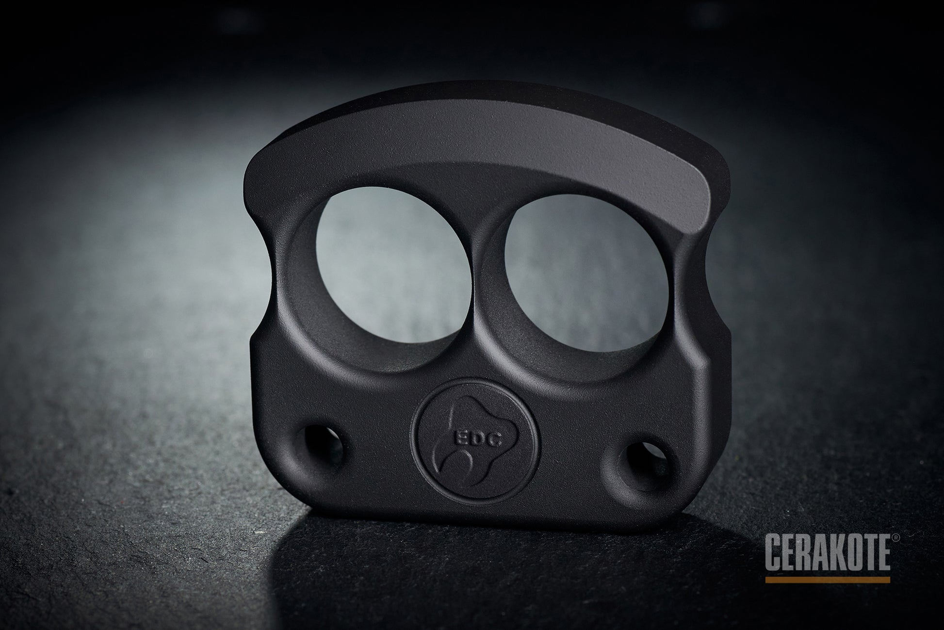 the best cerakote coated armor black edc knuckledusters DFK 01 - 3