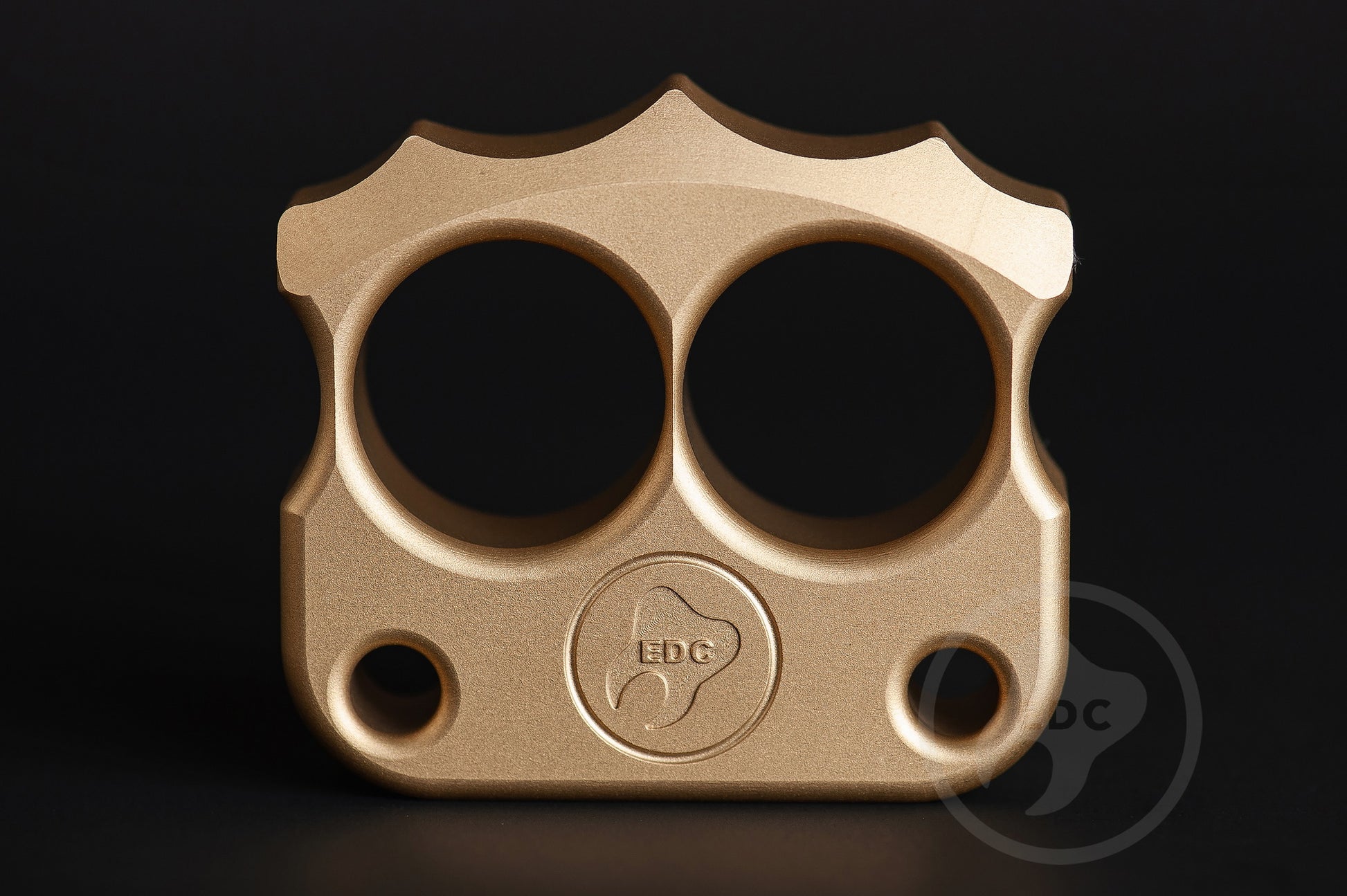 the best brass sandblasted double knuckle dusters DFK 03 - 4