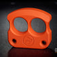 real cerakote coated hunter orange two finger knuckle duster DFK 01 - 3