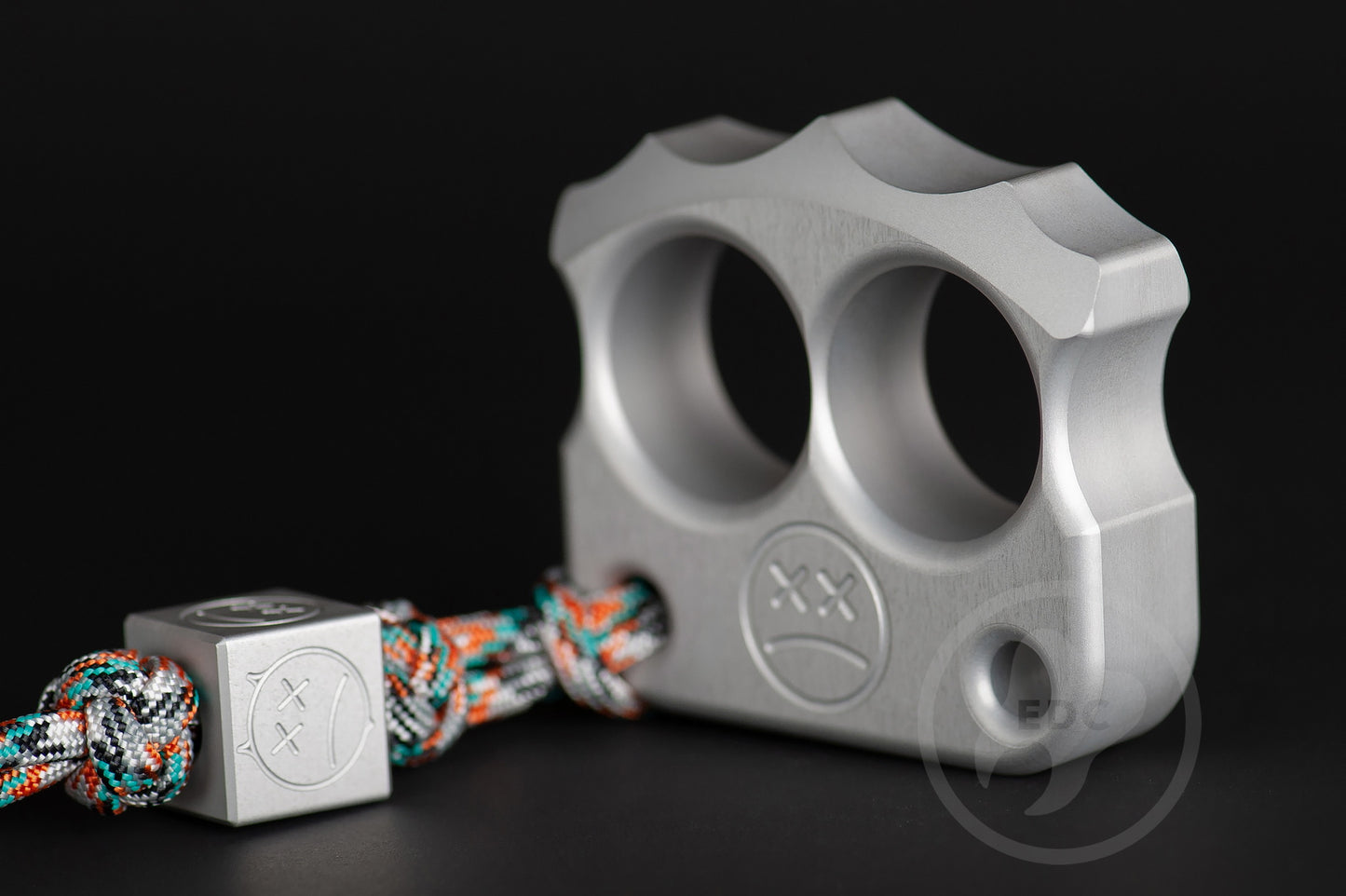 best grey aluminum edc knuckle-dusters DFK 03 - 3