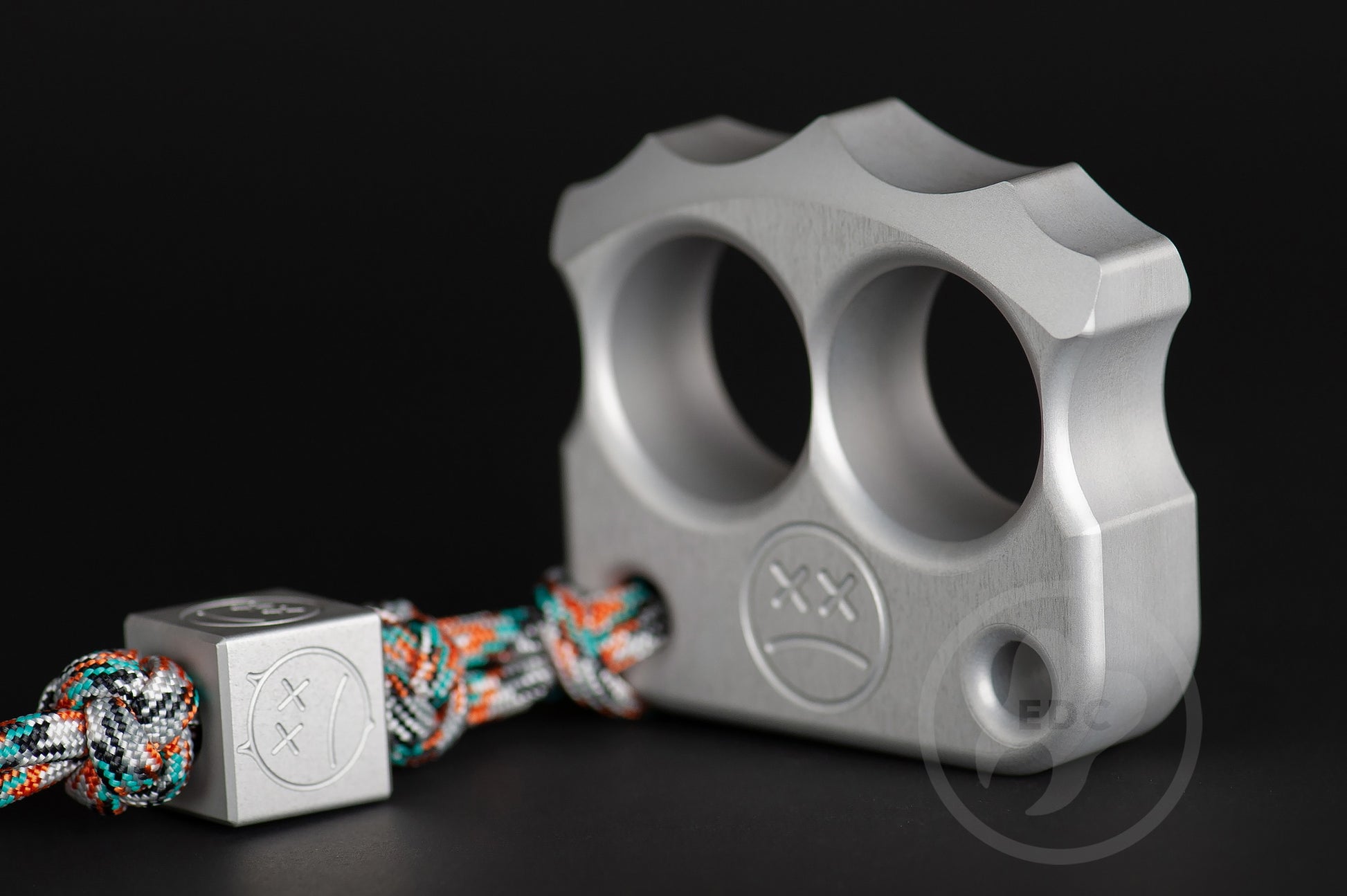 best grey aluminum edc knuckle-dusters DFK 03 - 3