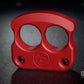 real cerakote coated ruby red brass knuckles DFK 01 - 2