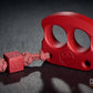 real cerakote coated ruby red brass knuckles DFK 01 - 6