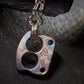 Men's Necklace EDC Knuck DFK 01 Splash Anodized Ti