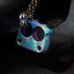 Necklace Men's EDC Knuck DFK 03 Splash Anodized Ti