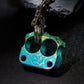 Men Pendant Necklace EDC Knuck DFK 03 Splash Anodized Ti