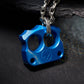 Men's Pendant EDC Knuck DFK 03 Blue Anodizing Type 2