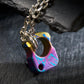 Pendant Necklace For Men EDC Knuck SFK 01 Splash Anodized Ti