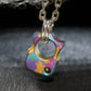 Men Pendant Necklace EDC Knuck SFK 03 Splash Anodized Ti