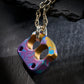 Necklace Men's EDC Knuck DFK 01 Splash Anodized Ti