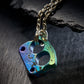 Pendant Necklace For Men EDC Knuck DFK 01 Splash Anodized Ti