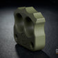 coolest cerakote coated forest green two finger brass knuckles DFK 03 - 4