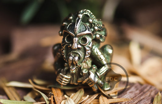 Brass Bead Lanyard Voodoo Shaman