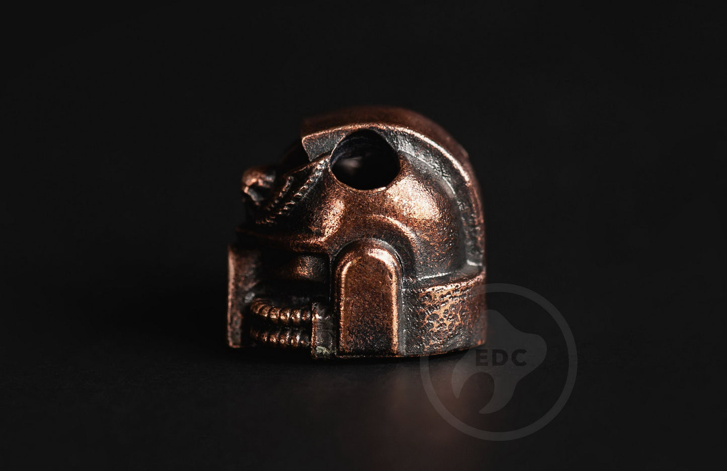 Brass Paracord Bead EDC Warhammer 40k Helmet