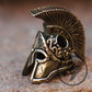 Vintage looking brass bead for paracord bracelets Spartan Helmet _ 1