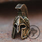 Vintage looking brass bead for paracord bracelets Spartan Helmet _ 4
