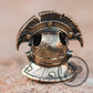 Vintage looking brass lanyard bead Centurion Helmet _ 3
