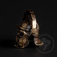 Vintage looking brass lanyard bead Centurion Helmet _ 5
