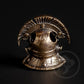 Vintage looking brass lanyard bead Centurion Helmet _ 6