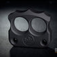 best cerakote coated armor black 2 finger edc knuckles DFK 03 - 2