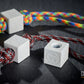 Edc Lanyard Bead Cube Cerakote Coating H-136 Snow White