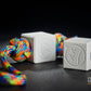 Edc Lanyard Bead Cube Cerakote Coating H-136 Snow White