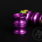 Purple cool aluminum bead for bracelets Cylinder _ 3