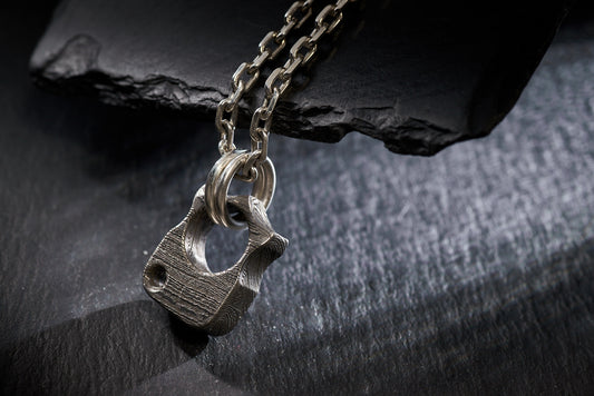 EDC Necklace For Men SFK 03 Damascus Steel