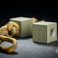 Knife Lanyard Bead Cube Cerakote Coating H-248 Forest Green