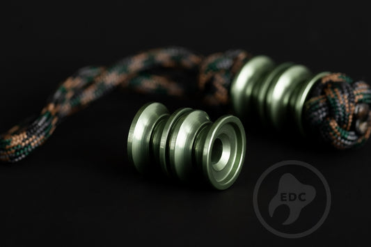 Knife Lanyard Bead Cylinder Oliva Anodizing Type 2