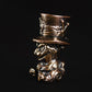 Knife Lanyard Brass Bead Cheshire Cat In Hat