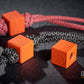 Lanyard Bead Edc Cube Cerakote Coating H-128 Hunter Orange