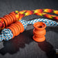 Lanyard Bead For Knives Cylinder Cerakote Coating H-128 Hunter Orange