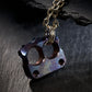 Men Necklace Pendant EDC Knuck DFK 03 Splash Anodized Ti