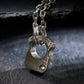 Men Necklace Pendant EDC Knuck SFK 01 Damascus Steel