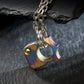 Men Pendant Necklace EDC Knuck SFK 03 Splash Anodized Ti