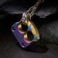 Necklace Men's EDC Knuck DFK 01 Splash Anodized Ti