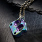 Necklace Men's EDC Knuck DFK 03 Splash Anodized Ti