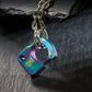 Necklace Men's EDC Knuck SFK 01 Splash Anodized Ti